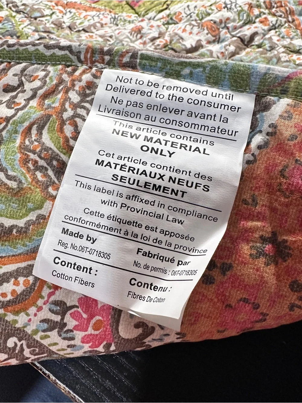 Pottery Barn Zia paisley ikat quilted Euro pillow cover Sham NWOT